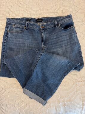 Talbots Medium Blue Boyfriend 5 Pocket Denim Jeans